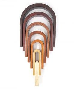 Apilador de arcos ecológico justo y verde de Uniche