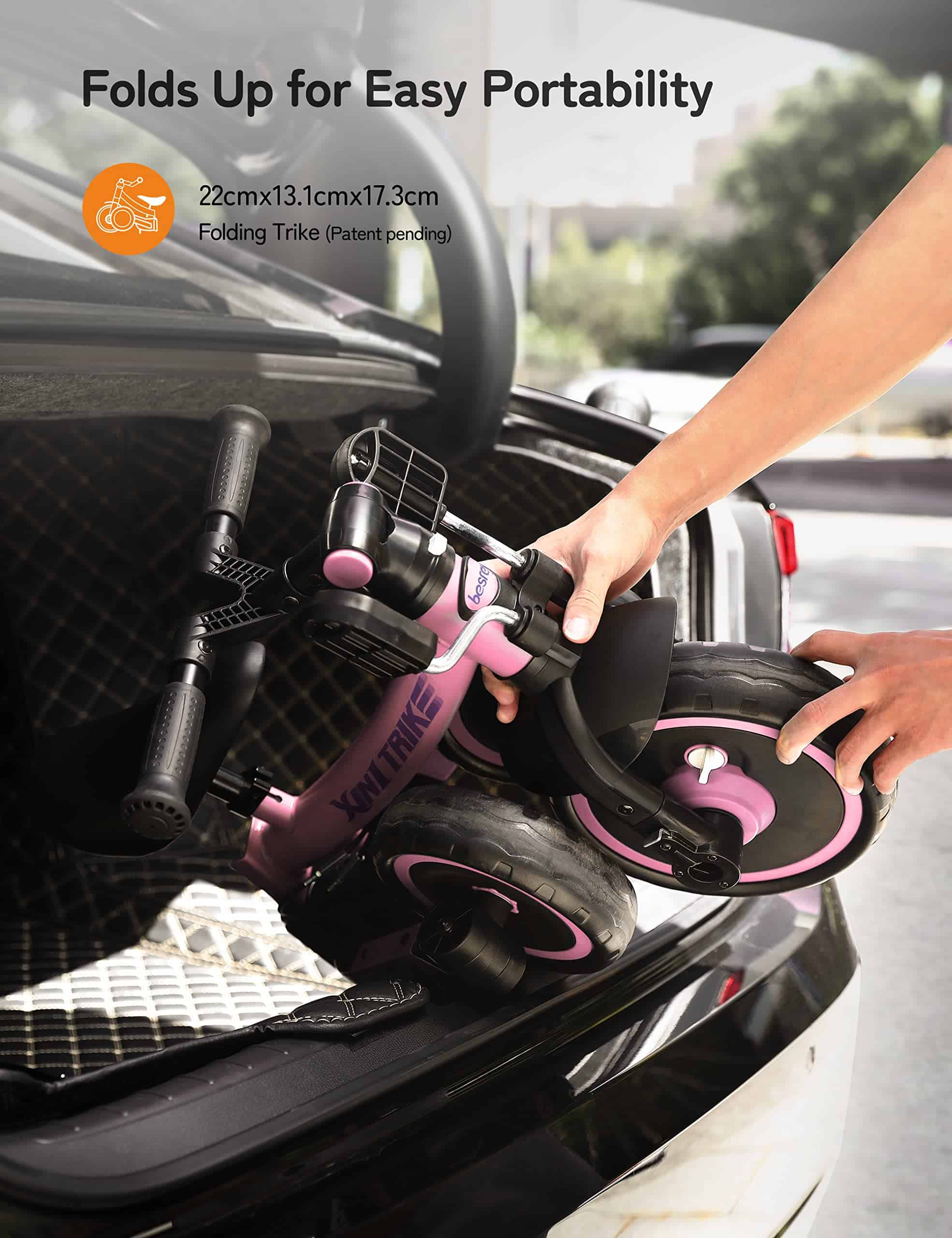 Bicicleta Todoterreno besrey 7 en 1 con Manillar de - Imagen 8