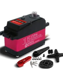 Servo ZOSKAY 150Kg de Engranajes de Acero con Gran Torque