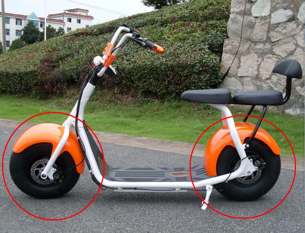 Llanta 18X9.50-8 para Scooter Eléctrico 225/55-8 Neumático - Imagen 5