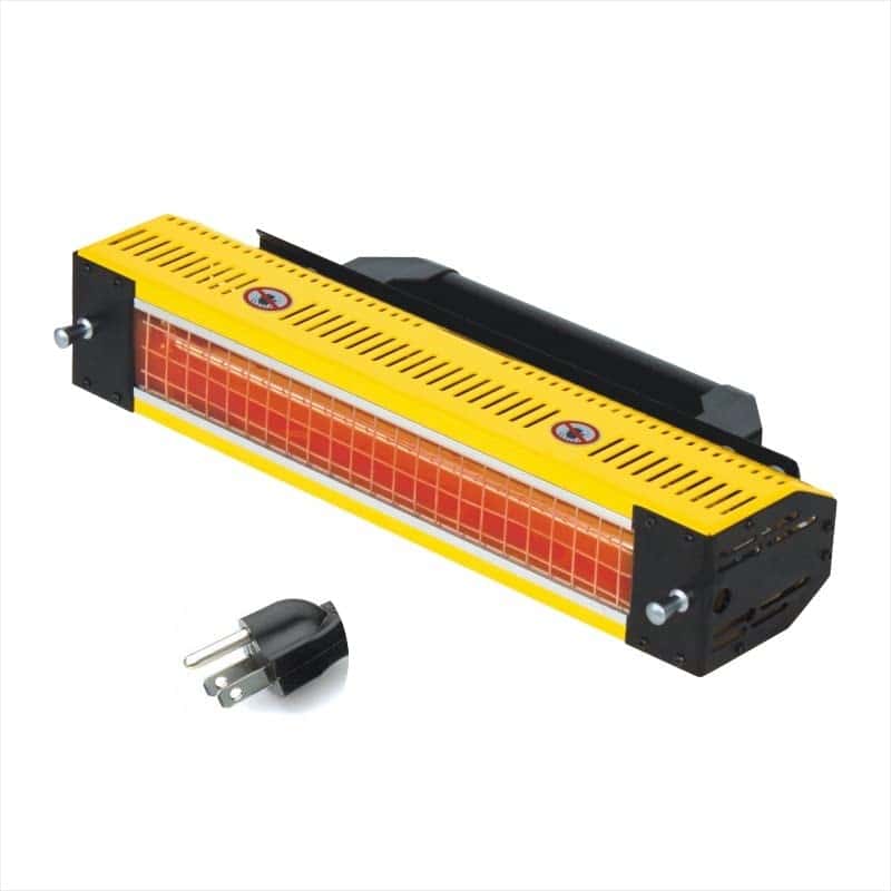 Lámpara de Secado de Pintura Infrarroja NP 1000W de Onda