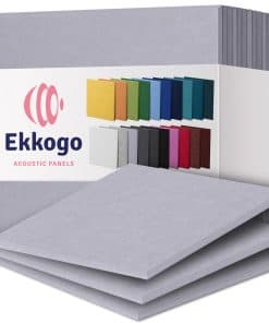 Paneles Acústicos Ekkogo 12-Pack Paneles -Cuadrado]