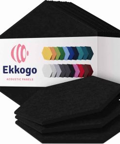 Paneles Acústicos Ekkogo Paquete de 12 Paneles -Profundo]