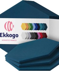 Paneles Acústicos Ekkogo Paquete de 12 Paneles a Prueba de