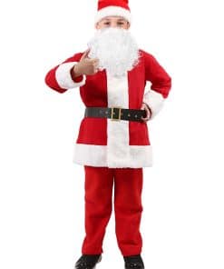 Disfraz de Santa Claus para Niños, 5 PCS Conjunto de