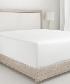 Sábana Ajustable Tamaño King California Design Den Blanco