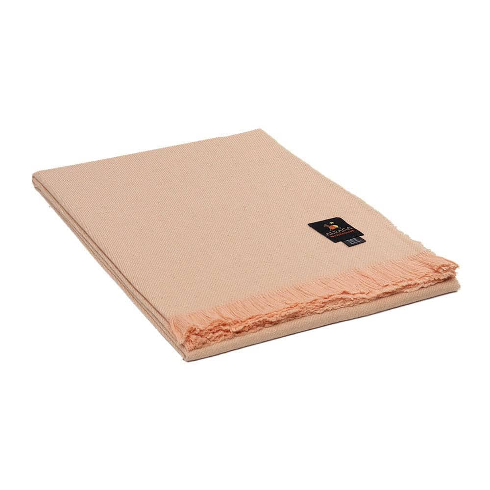 Sarga Style - Manta de Lana de Alpaca Mezclada Tejida a