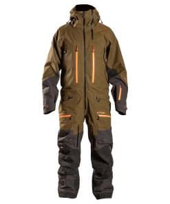 Tobe Macer V2 Monosuit Shell para motonieve (Verde Oliva