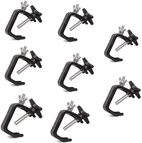 Paquete de 10 Abrazaderas C-C de 6'' ASMSLIT Truss 44LBs de