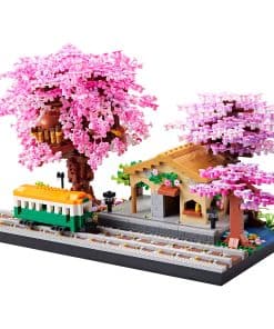 Conjunto de Bloques de Construcción de Estación de Tren de