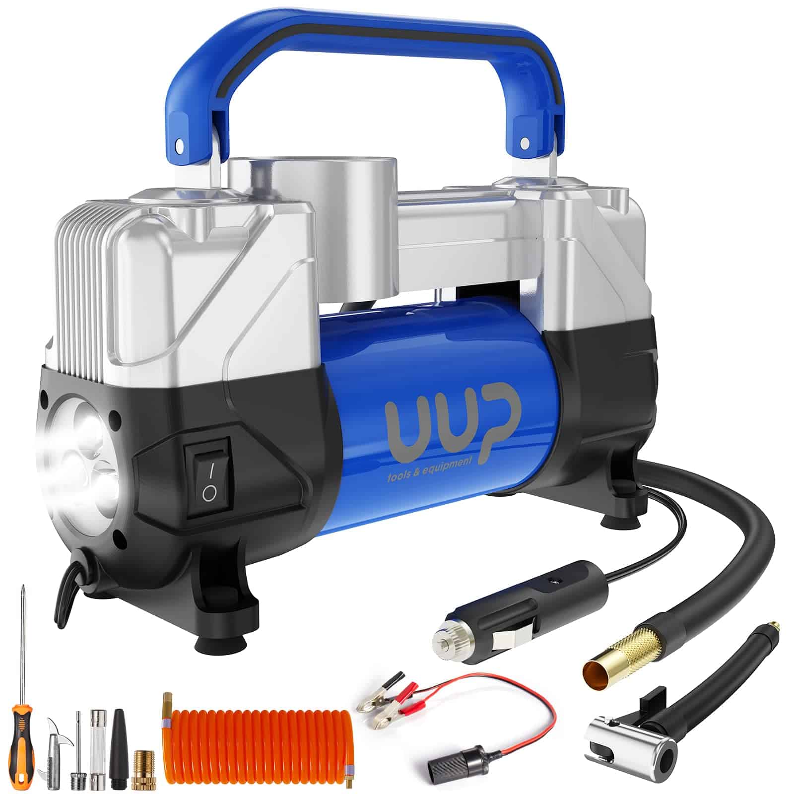 Compresor de aire para neumáticos UUP, 150PSI 12V DC con