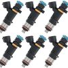 Inyector de combustible de 6 piezas compatible con Nissan