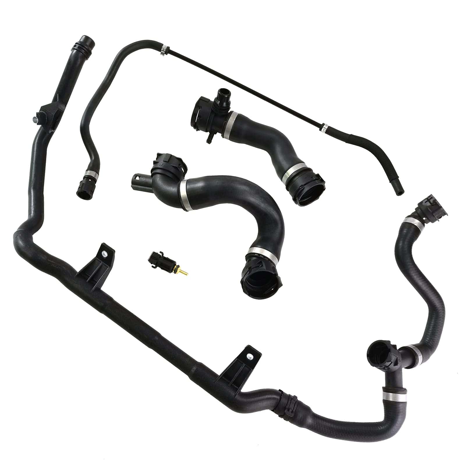 Kit de Manguera de Agua de Refrigerante del Radiador del