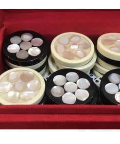 30 Piezas de Backgammon Damas 1.4 Pulgadas de Tablero de