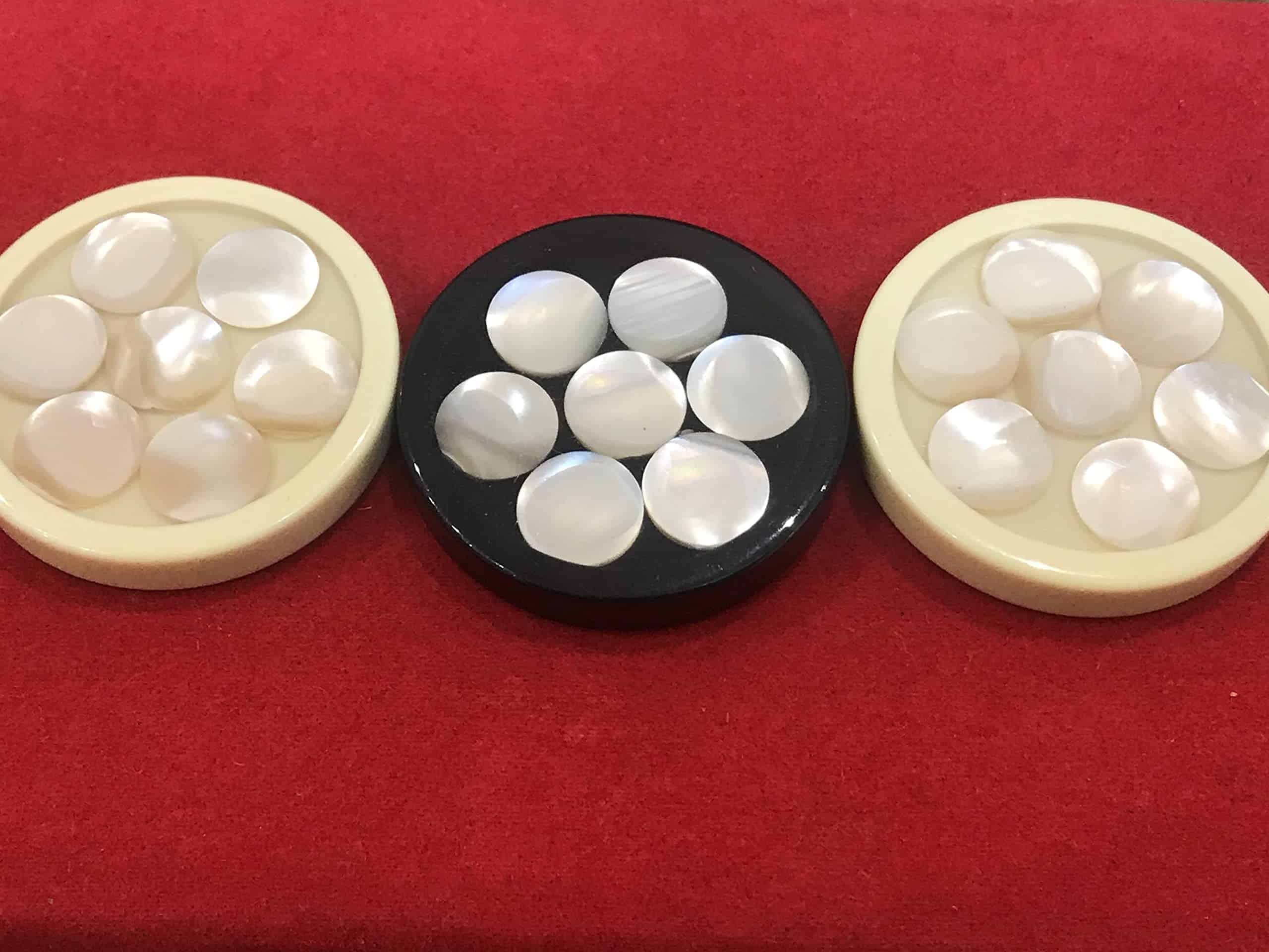 30 Piezas de Backgammon Damas 1.4 Pulgadas de Tablero de - Imagen 5