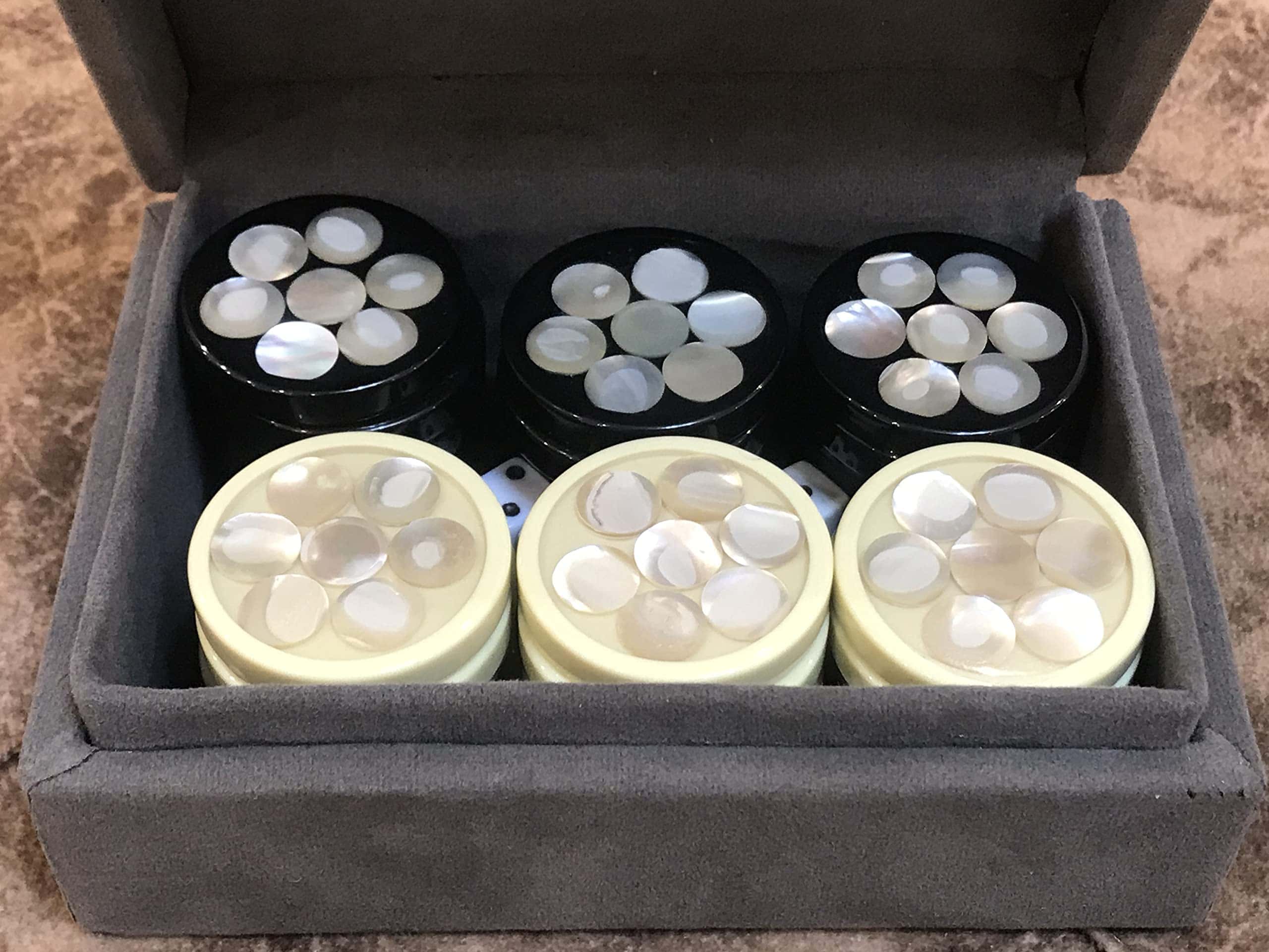 30 Piezas de Backgammon Damas 1.4 Pulgadas de Tablero de - Imagen 9