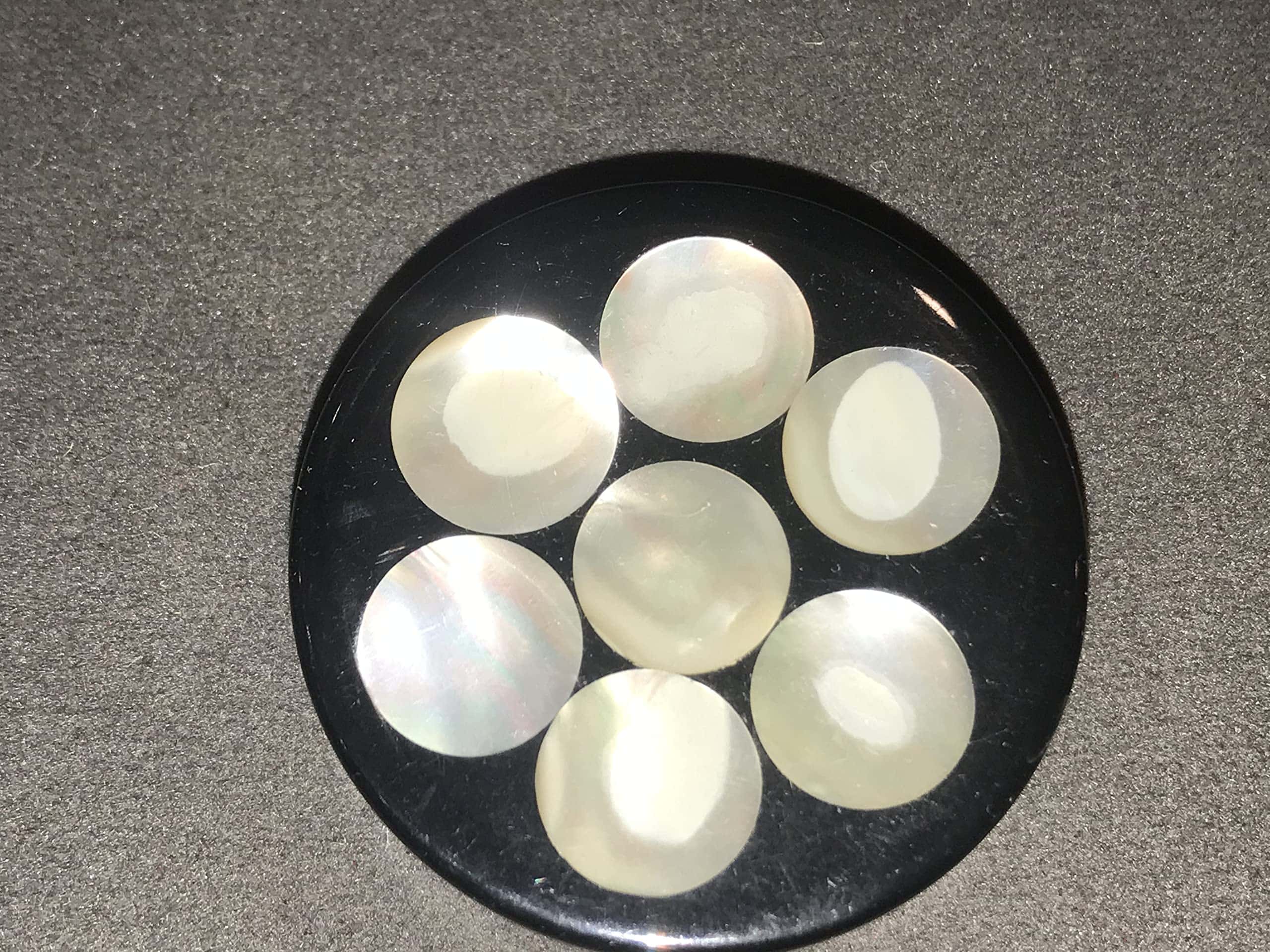 30 Piezas de Backgammon Damas 1.4 Pulgadas de Tablero de - Imagen 8