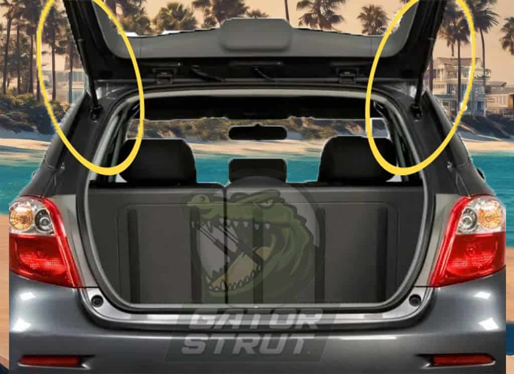 2 Soportes de Elevación para la Puerta Trasera del - Imagen 4