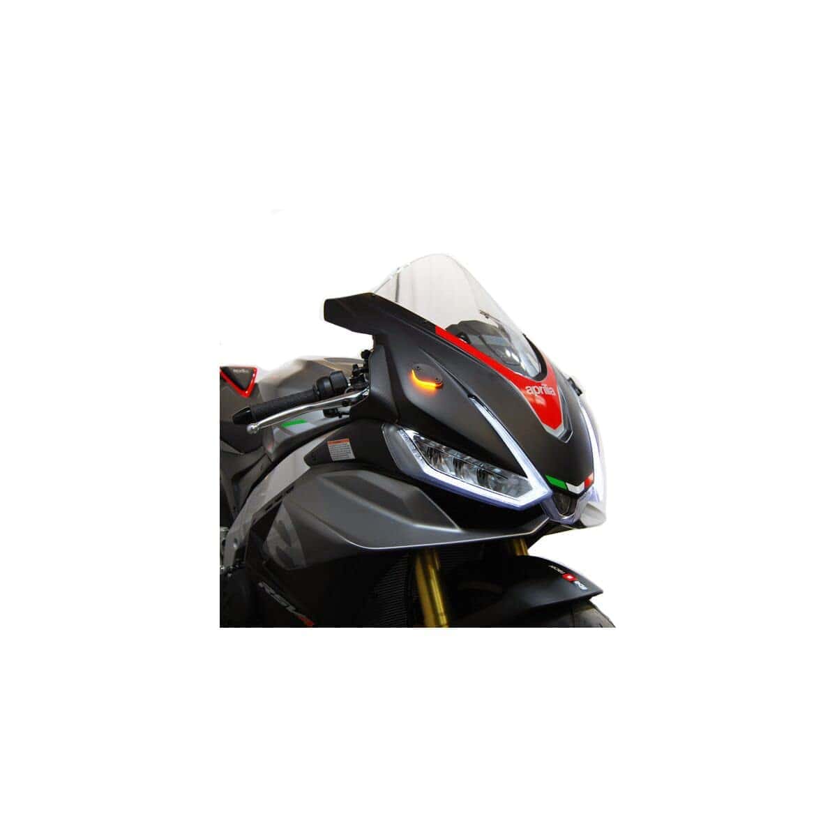 Bloque de espejo de New Rage Cycles con señales de giro