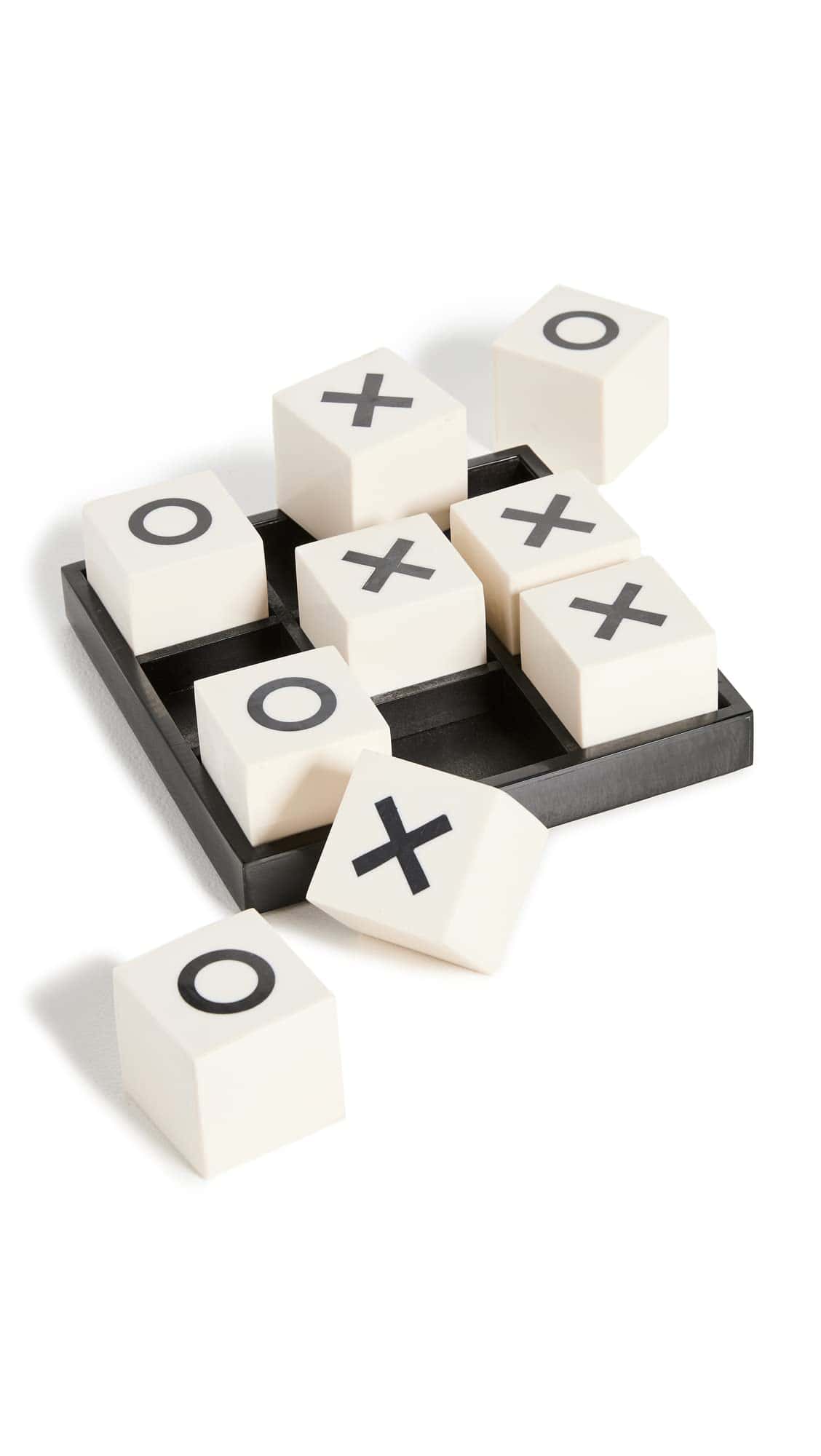 Juego de Tres en Raya Tizo Design para Mujer, Marrón/Crema,