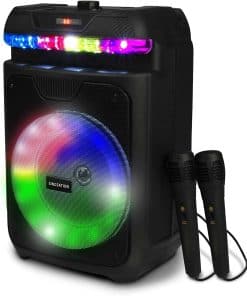 Máquina de Karaoke Portátil Singsation, Dos Micrófonos,