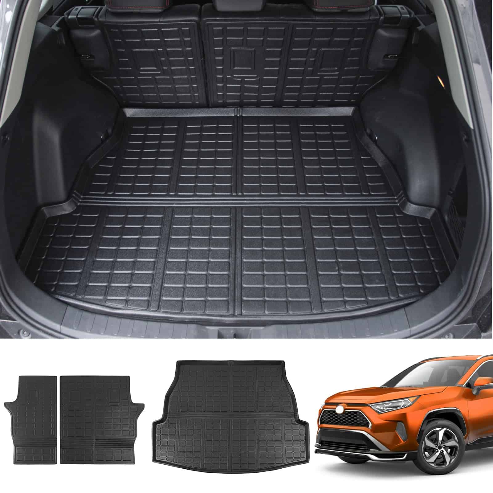 Tapete de Carga Compatible con Toyota RAV4 2019-2024 -