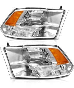 Faros delanteros AXLAHA 2009-2018 para Dodge Ram 1500,