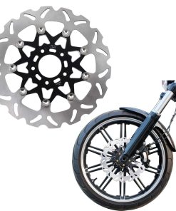 Disco de Freno Delantero Flotante POWERJAMES Negro de 11.5