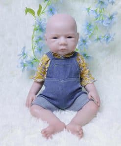Muñeco Bebé de Silicona para Beber y Orinar - Muñeco Bebé
