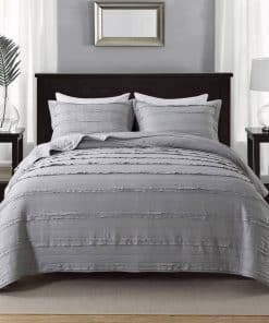 Juego de edredón King Size de 3 piezas Homcosan con fundas