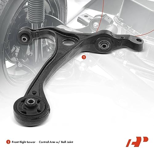 A-Premium Brazo de Control Inferior Derecho Frontal, con - Imagen 3