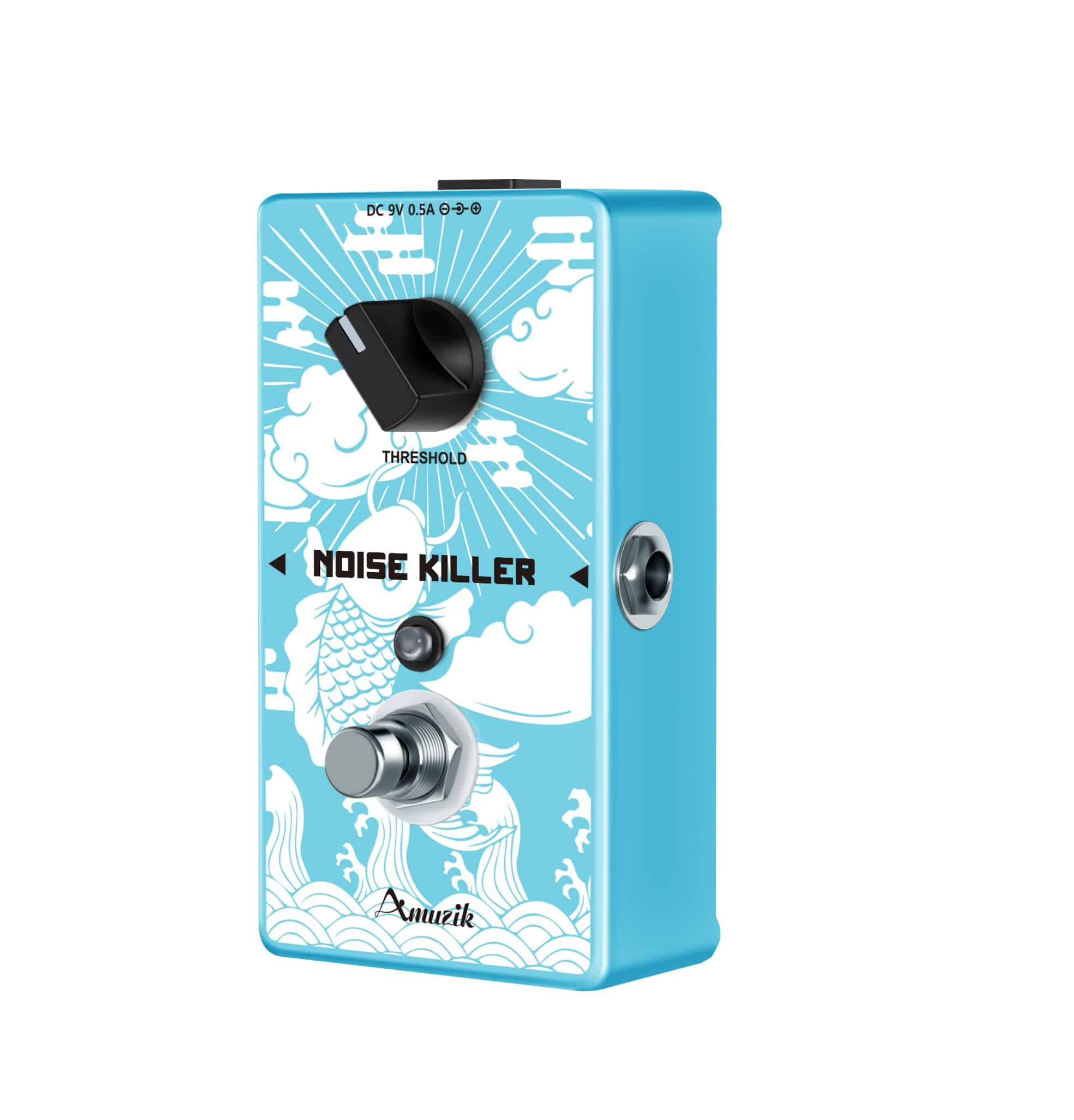 Pedal Reductor de Ruido Amuzik Noise Killer para Guitarra - Imagen 3