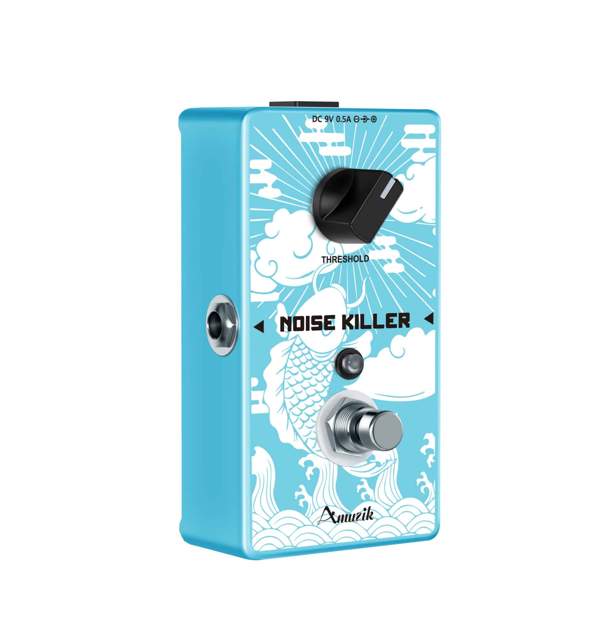 Pedal Reductor de Ruido Amuzik Noise Killer para Guitarra - Imagen 4