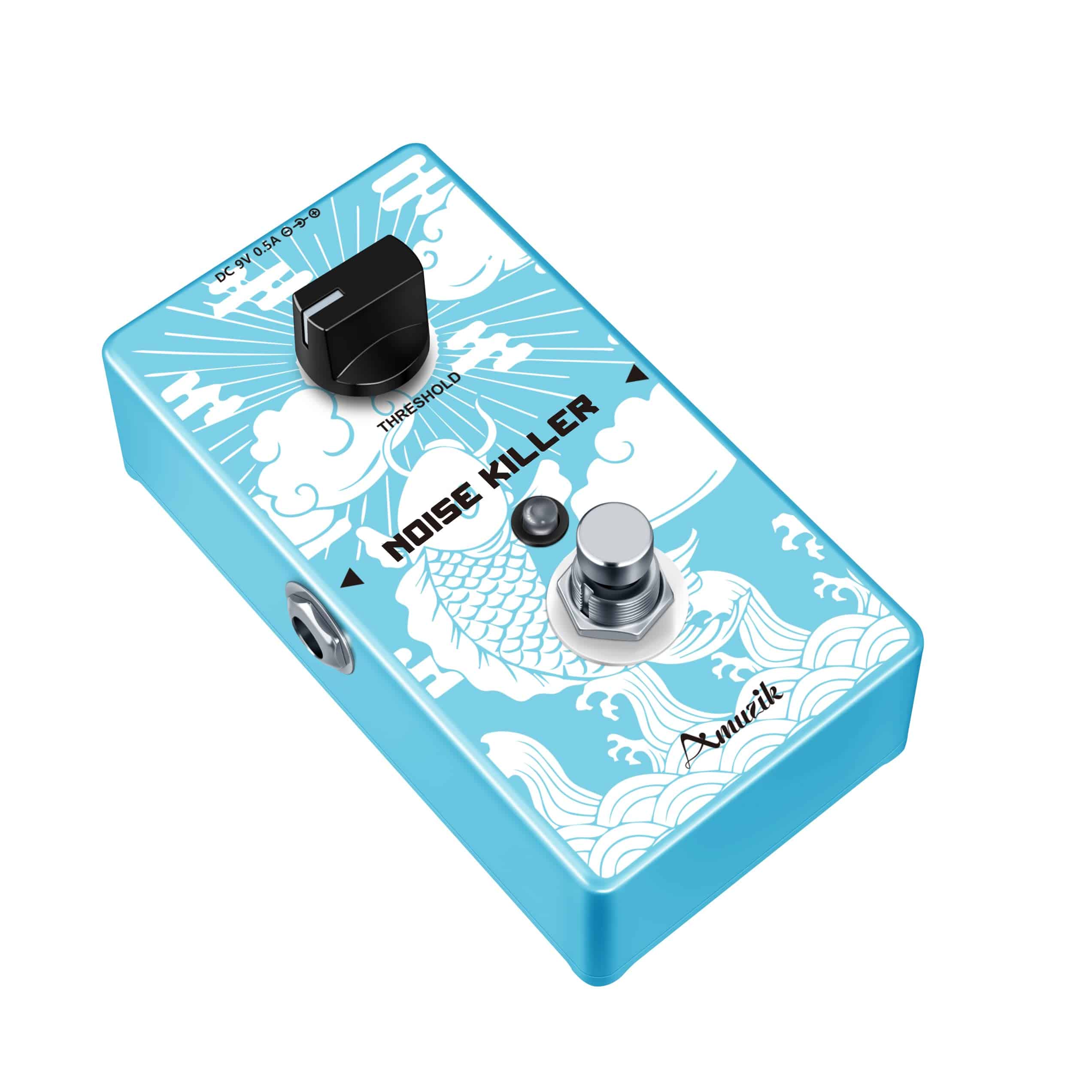 Pedal Reductor de Ruido Amuzik Noise Killer para Guitarra - Imagen 6