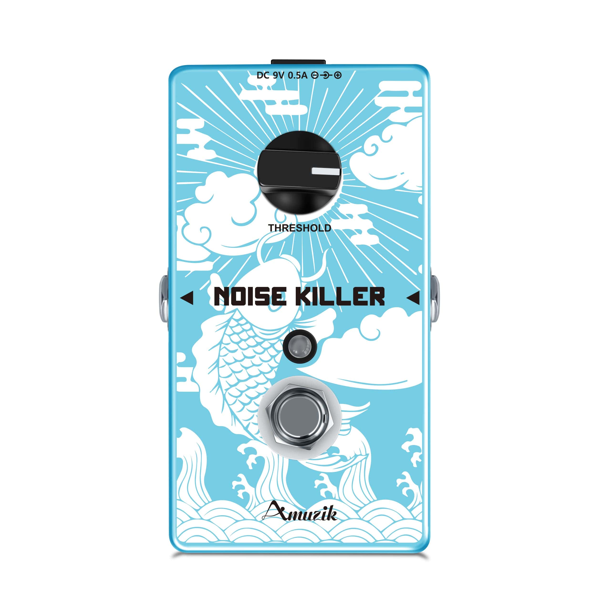 Pedal Reductor de Ruido Amuzik Noise Killer para Guitarra