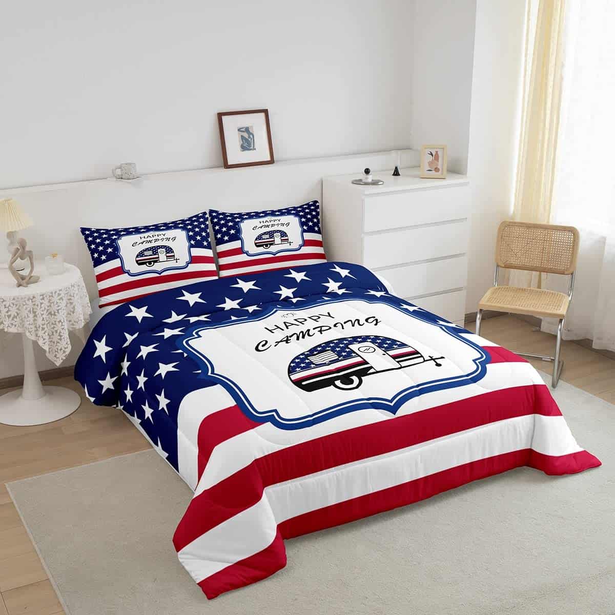 Juego de edredón para autocaravana Queen Size, Juego de - Imagen 3