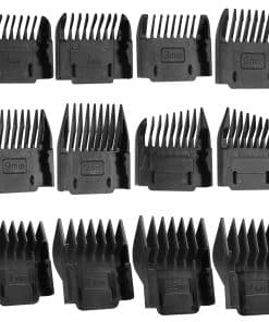 Juego de 12 Peines Guía para Recortadora de Pelo para