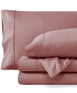 Juego de sábanas Twin XL Bare Home - Tamaño -Heathered Rosew