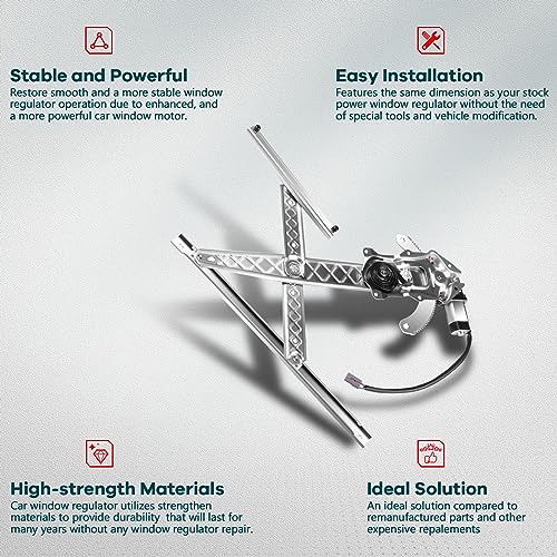 Regulador de ventana eléctrico con motor delantero lado del - Imagen 3