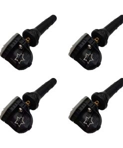 DaRui Juego de 4 sensores de presión de neumáticos TPMS de