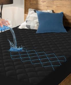 Protector de colchón impermeable HYLEORY tamaño King,