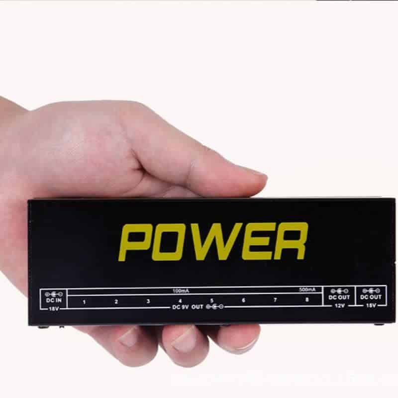 Fuente de Alimentación para Guitarra con 10 Salidas
