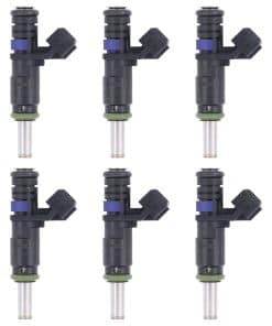 NewYall 6Pcs Inyector de Combustible para BMW 328i X3