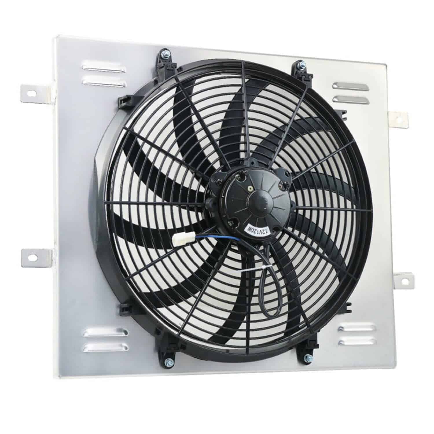 Kit de Radiador de Aluminio con Rejilla + Ventilador de 16" - Imagen 5