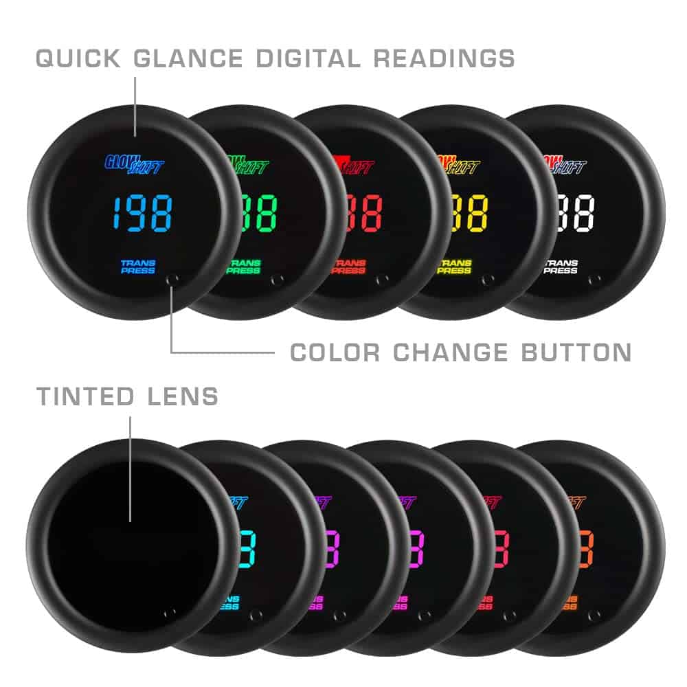 Kit de Medidor de Presión de Transmisión Digital de 400 PSI - Imagen 5