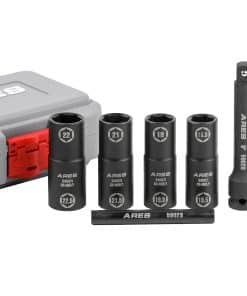 ARES 59065- Juego de 6pcs de Llaves de Impacto Reversibles