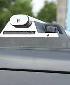 Portaequipajes de acero inoxidable compatible con Hummer H2