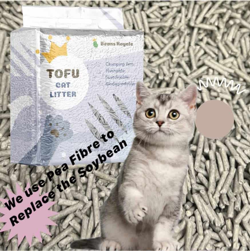Beans Royale 2pcs Pack (6L x 2) Tofu Cat Litter, Arena para - Imagen 5
