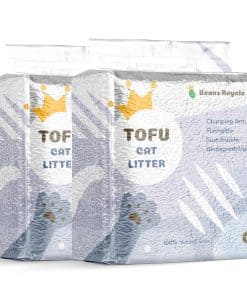 Beans Royale 2pcs Pack (6L x 2) Tofu Cat Litter, Arena para