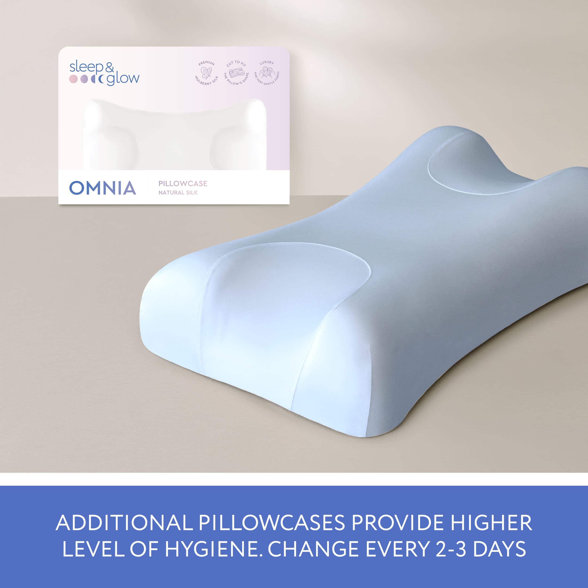 Funda de Almohada de Seda Natural Sleep & -Arctic Ice - Imagen 6